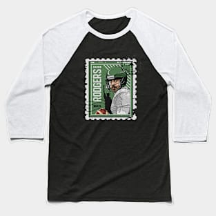 Aaron Rodgers New York J Stamp Baseball T-Shirt
